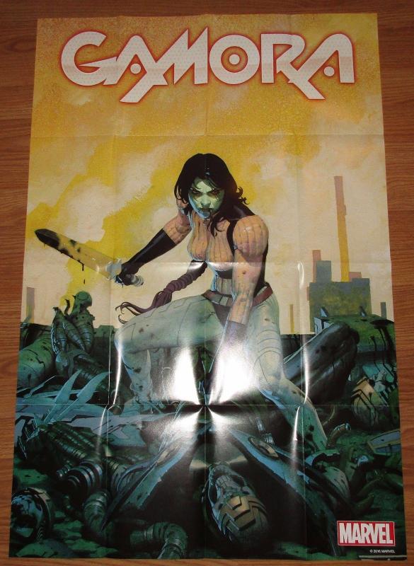 Gamora - Guardians of the Galaxy Marvel Folded Promo Poster (24 x 36)