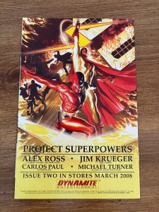 Project Superpowers # 1 NM Negative Variant Cover Dynamite Comic Book 17 J287