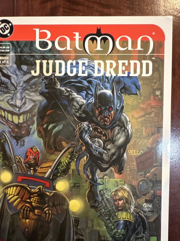 Batman/Judge Dredd Die Laughing #1 (1998)