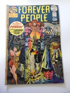 The Forever People #8 (1972) GD/VG Condition centerfold detached at top staple