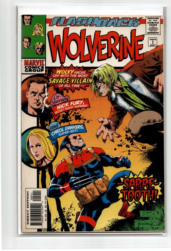 Wolverine #-1 (1997) Wolverine