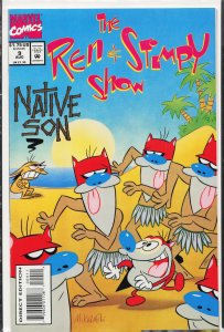 The Ren & Stimpy Show #9 Direct Edition (1993) Ren & Stimpy