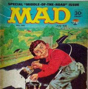 MAD Magazine July 1965 Issue No 96 The Man From Uncle TV Show Boxer Movie Parody 