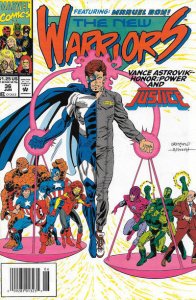New Warriors, The #36 (Newsstand) VG ; Marvel | low grade comic