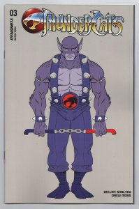 Thundercats #3 Cvr K Moss 1:10 Panthro Design Variant (Dynamite, 2024) NM