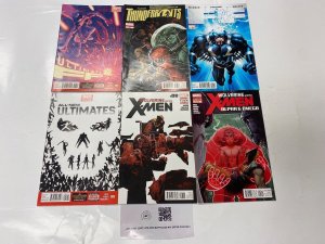 6 MARVEL comic books Ultimate FF #6 Thunderbolts #167 FF #6 Ultimates #5 22 KM19