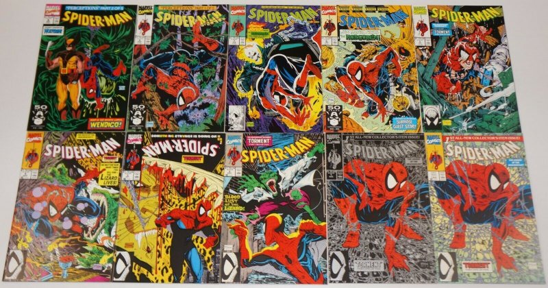 Spider-Man #1-98 VF/NM complete series + (-1) Flashback + Annual + (2) variants