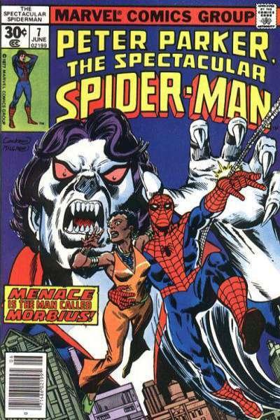 Spectacular Spider-Man (1976 series)  #7, VF- (Stock photo)