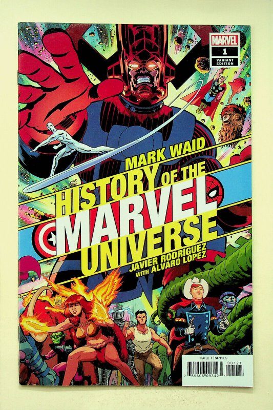 History of the Marvel Universe #1-6 (Jul-Dec 2019) Rodriguez Variants- Near Mint