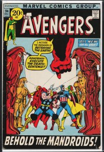 The Avengers #94 (1971) The Avengers [Key Issue]