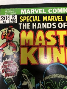 Special Marvel Edition • Master Of Kung Fu (1973) # 15 (FN) Variant • Englehart