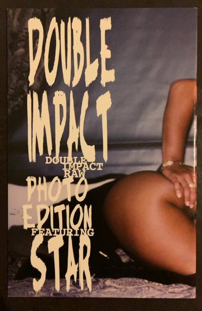 Double Impact Raw #1 Nude Photo Wrap Cvr Signed (High Impact) VF Armando Huerta