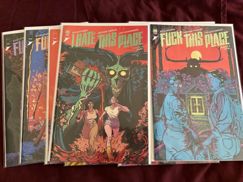 I Hate This Place (2022-23) - the COMPLETE series issues 1-10 with 9 VARIANTS