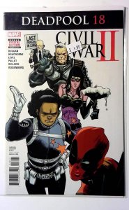 Deadpool #18 (2016) Marvel Comics 1st Print Comic Book