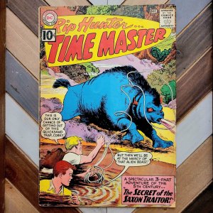 RIP HUNTER... TIME MASTER #5 VG (DC 1961) Last 10¢ issue. Nick Cardy Cover + Art