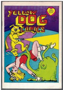YELLOW DOG (1968-1973 PRINT MINT) 20 GD+  1971