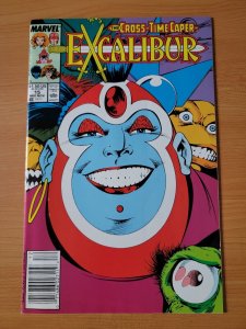 Excalibur #15 Newsstand Variant ~ NEAR MINT NM ~ 1989 DC Comics
