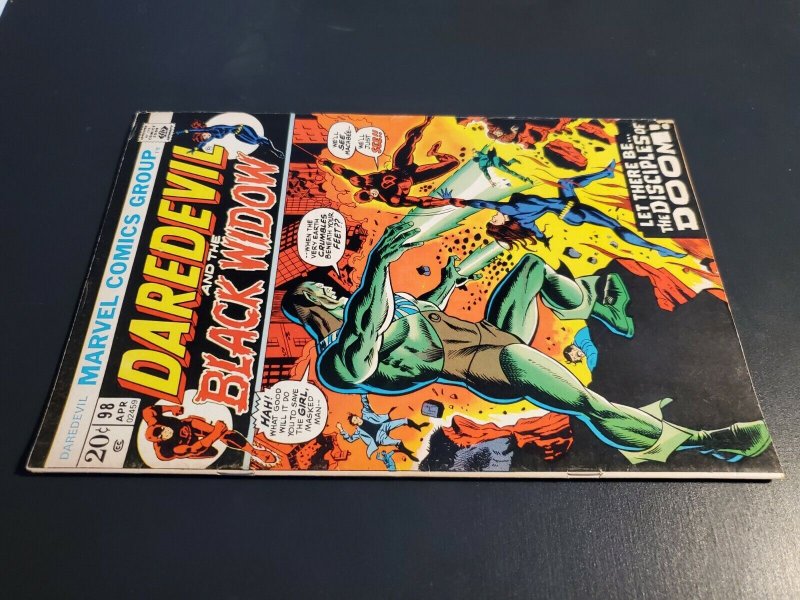 Daredevil #98 (1973) F+ (6.5) Black Widow Appearance George Tuska Gerry Conway |