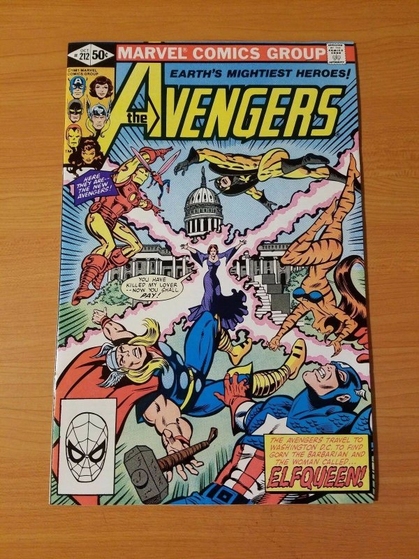 Avengers #212 ~ NEAR MINT NM ~ (1981, Marvel Comics)