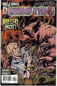 Swamp Thing #5 (2011 v5) Scott Snyder NM-