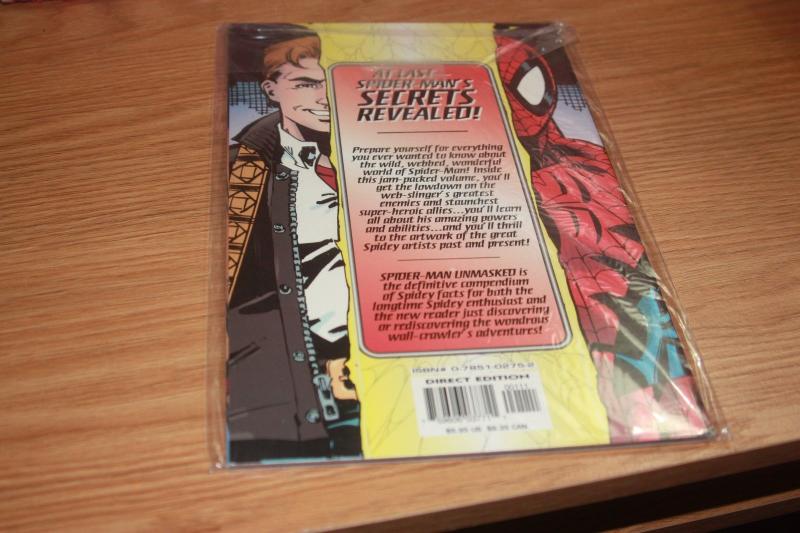 Spider-Man Unmasked #1 (Dec 1996, Marvel) peter parker graphic novel