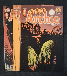 Afterlife with Archie 3PC #1 & 8 - Variants Covers (9.0/9.2) 2013