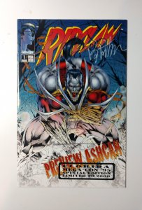 Ripclaw #1 (1995) 2x signed Preview Cover 