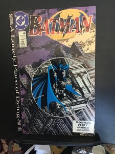 Batman #440 (1989) High-grade Lonely Place of Dying part one key! VF/NM Wow!