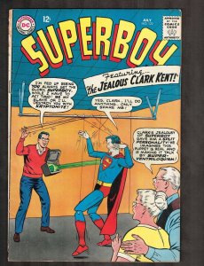 Superboy #122 ~~ The Jealous Clark Kent! ~1965~  (4.0) WH