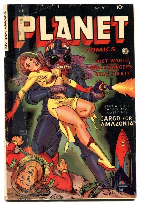 Planet #70 -1953-Fiction House-GGA cover-Golden-Age-Comic book