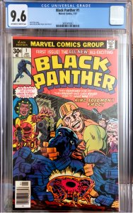 Black Panther #1 (1977) CGC Graded 9.6