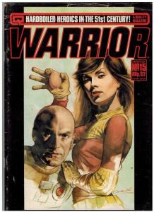 WARRIOR (1982 QUALITY) 15 GOOD ALAN MOORE+++++