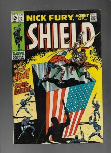 NICK FURY, AGENT OF SHIELD #13 - THE SUPER PATRIOT! - (7.5) 1969