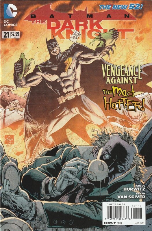 Batman The Dark Knight # 21 Cover A NM DC New 52 2011 [A1]
