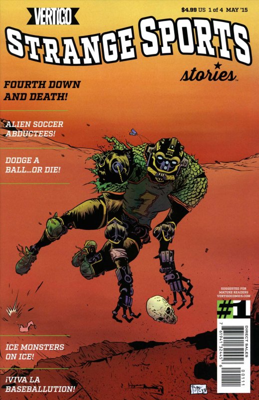 Strange Sports Stories (3rd Series) #1 VF/NM ; DC/Vertigo | Paul Pope Football