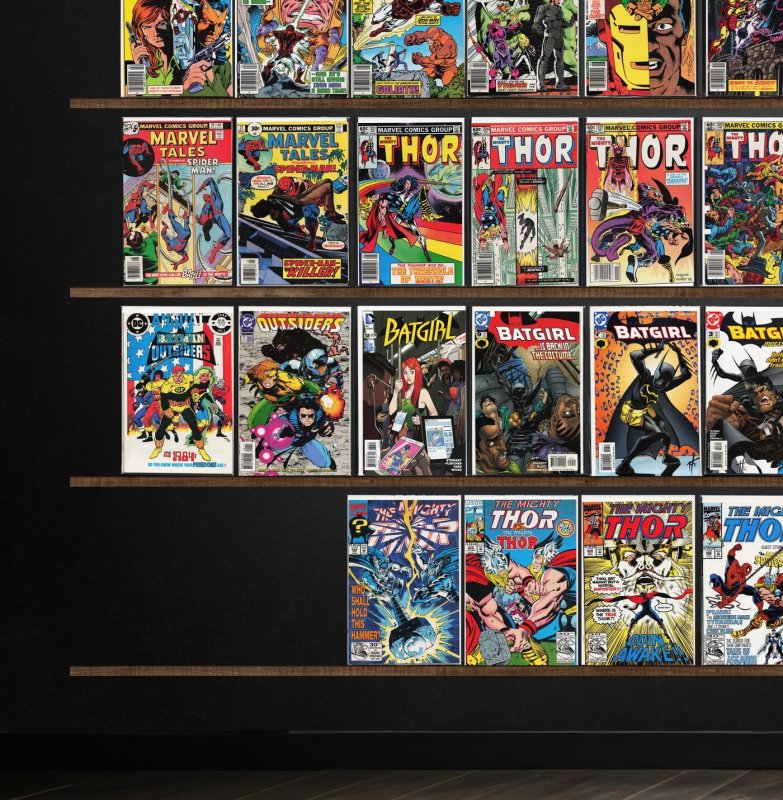 Huge Lot 150+ Comics with Iron Man, Thor, The Incredible Hulk & More!