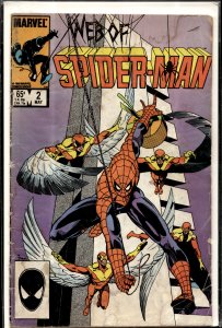Web of Spider-Man #2 Direct Edition (1985) Spider-Man