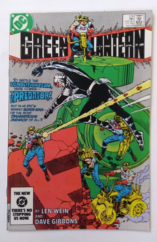 Green Lantern #179 (VF/NM) Demolition Man Copper Age DC