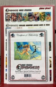 Cave woman gone fishing Budd Root Special Edition cover D