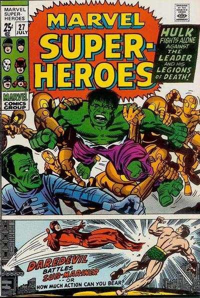 Marvel Super-Heroes (1967 series) #27, VF- (Stock photo)