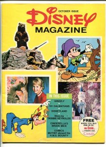 DISNEY MAGAZINE  #1-DEBBIE REYNOLDS-MICKEY-SOUTHERN STATES PEDIGRE-fn+