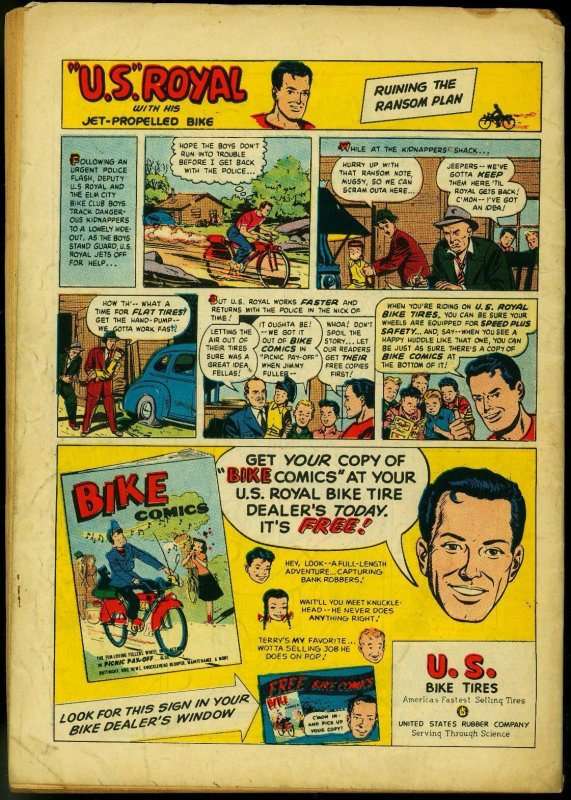 LEADING COMICS #37 1949-DC COMICS-PETER PORKCHOPS VG/FN