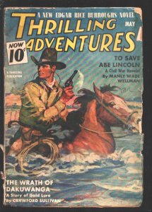 Thrilling Adventures 5/1940-Terrible Tenderfoot final installment by Edgar ...