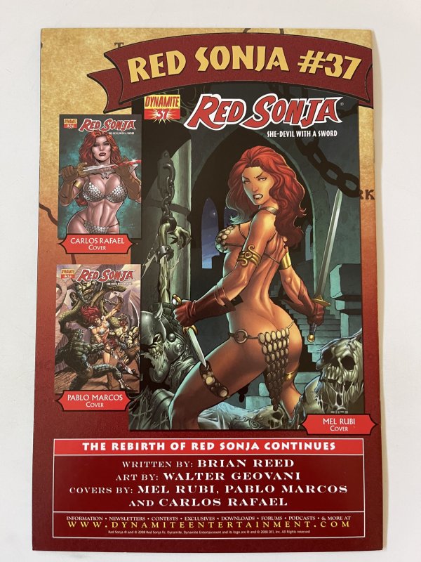 Red Sonja #37 -NM (2008)