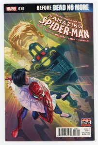 Amazing Spider-Man #18 (2015 v4) Dan Slott Alex Ross Ghost Tombstone NM-