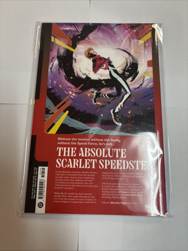 Absolute Flash Vol 1 Of Two Worlds Jeff Lemire • Nick Robles • DC TPB SC*
