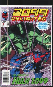 2099 Unlimited #1 (1993) Hulk 2099 [Key Issue]