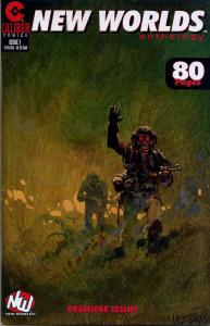 New Worlds Anthology #1 VF ; Caliber | Moebius Cover