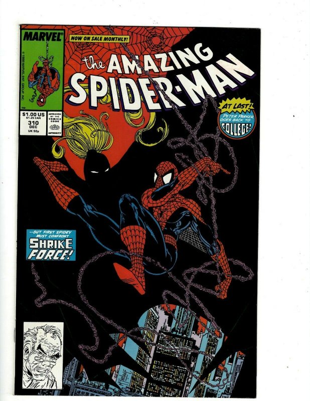 Amazing Spider-Man # 310 NM Marvel Comic Book Hob-Goblin Black Rhino Venom UD1