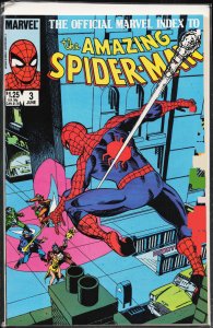 The Official Marvel Index to the Amazing Spider-Man #3 (1985) Spider-Man